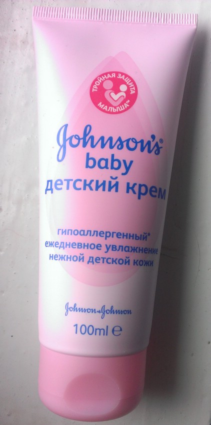 Детский крем Johnson's Baby