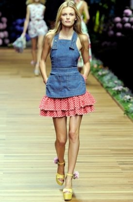 Весна-лето 2011: в моде оборки