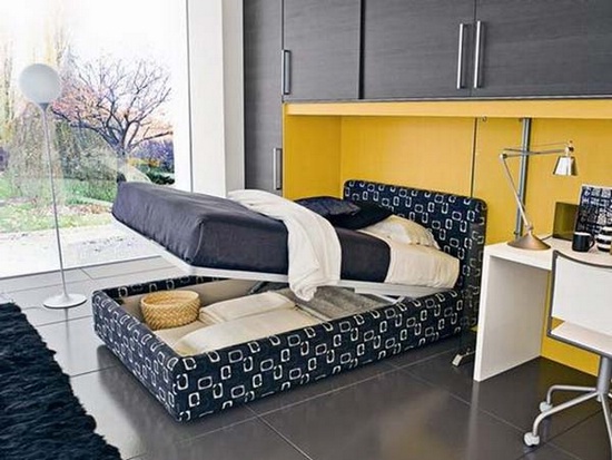 Идеи дизайна спальни в маленькой квартире