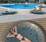 Турецкий дизайнер создал необычный лежак Moon Sun Lounger