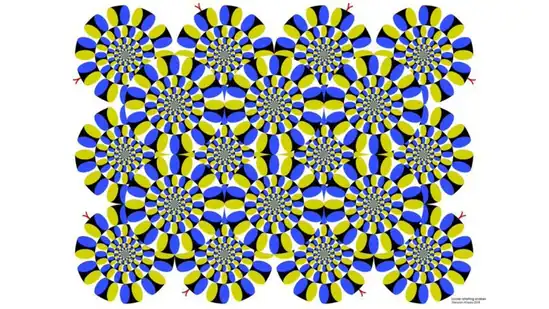 Оптическая иллюзия: движутся ли эти круги или они статичны