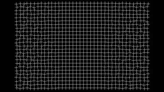 Оптическая иллюзия целительная сетка