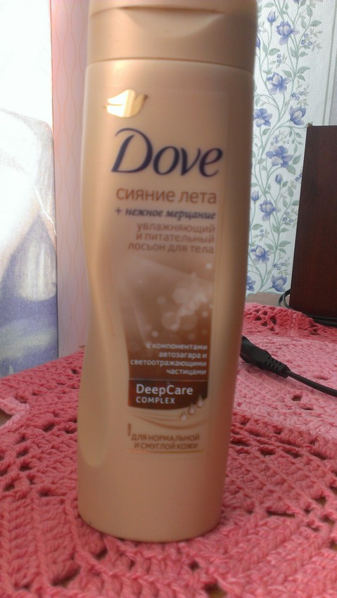 Лосьон для тела Dove Сияние лета Лосьон для тела Dove Сияние лета